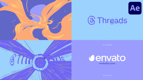 Fire Logo Opener for After Effects Logo Stings template preview