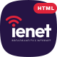 Ienet - Broadband TV & Internet HTML Template