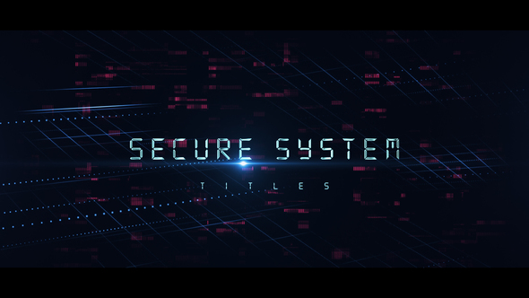 Technology Titles Opener Titles template preview