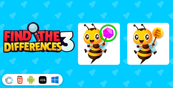 [DOWNLOAD]Find The 3 Difference [ Construct 3 , HTML5 ]