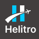 Helitro - Explore the World with a Travel Website Built in Flutter Web| Flutter Web Landing Page