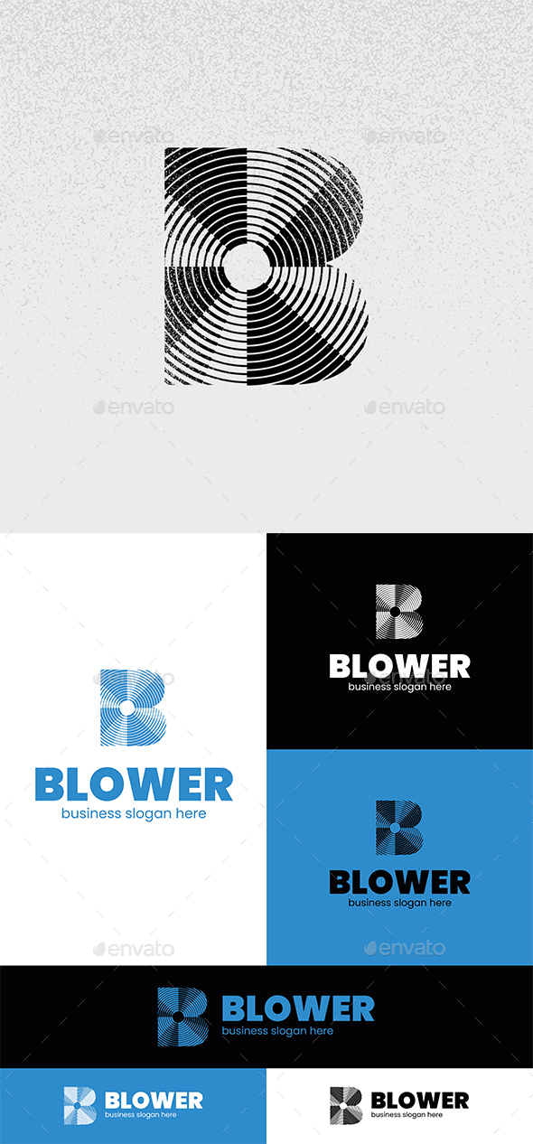 [DOWNLOAD]Blower Logo Letter B
