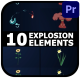Combined Explosion Elements | Premiere Pro MOGRT - VideoHive Item for Sale
