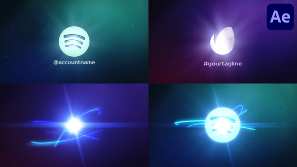 Blurry Logo Reveal | After Effects Logo Stings template preview