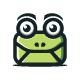 Mail Frog Logo Template