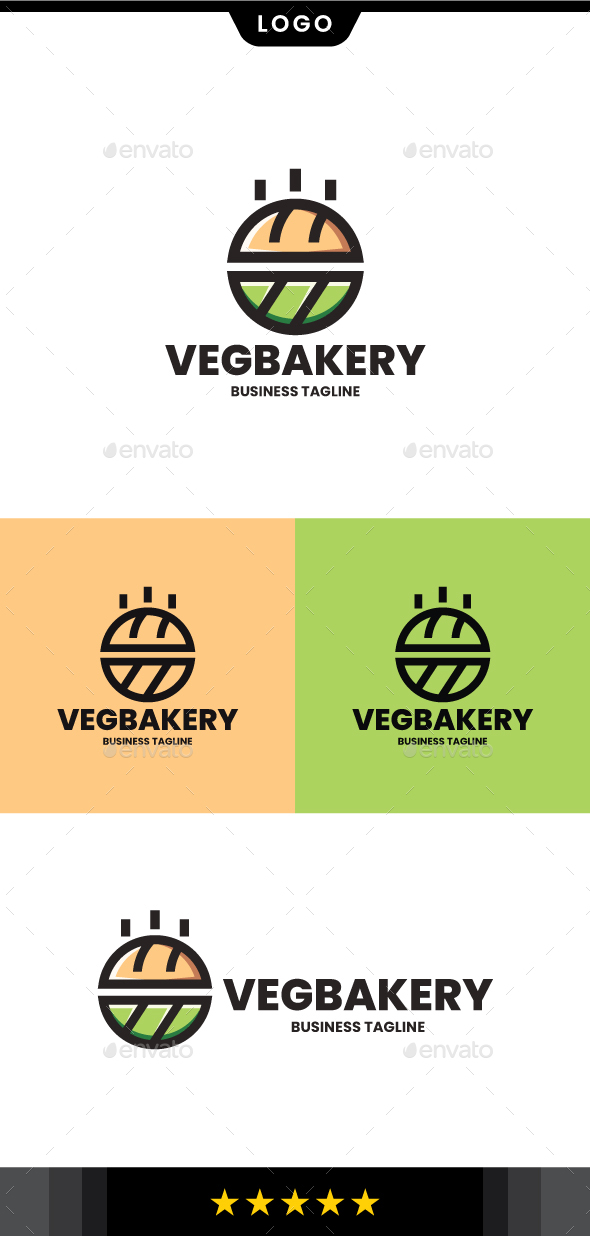 [DOWNLOAD]Vegan Bakery Logo Template