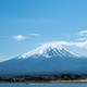 Fuji Mountain and Lake kawaguchiko Japan, blue sky in Spring - PhotoDune Item for Sale