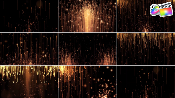 Gold Collection Backgrounds for FCPX