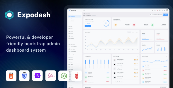 [DOWNLOAD]Expodash – Bootstrap 5 Admin Dashboard Template