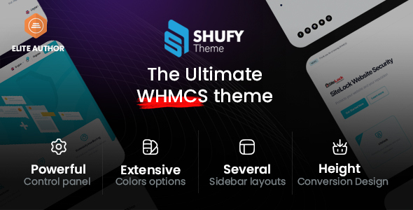 [DOWNLOAD]ShufyTheme - The Ultimate WHMCS Theme