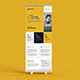 New Minimalist Corporate and Business Roll up Banner