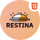RESTINA - Food & Restaurant HTML Template + RTL