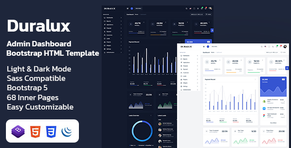 [DOWNLOAD]Duralux - Admin Dashboard Bootstrap HTML Template