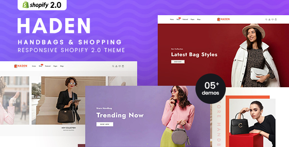 [DOWNLOAD]Haden - HandBags & Shopping Responsive Shopify 2.0 Theme