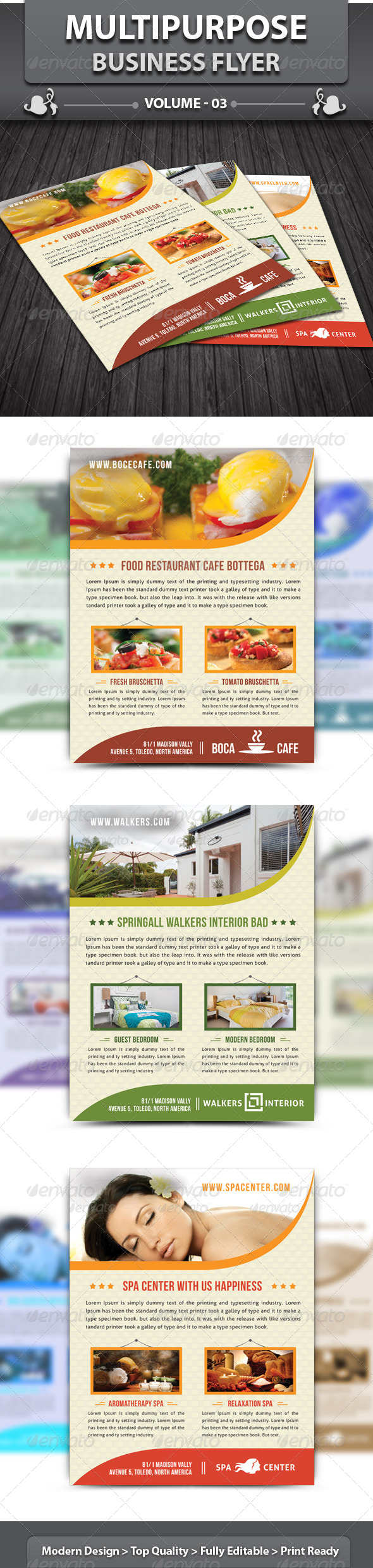 Multipurpose Business Flyer | Volume 3 - Corporate Flyers