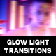 Glow Light Transitions | After Effects