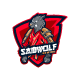 Samurai Wolf Esport Logo