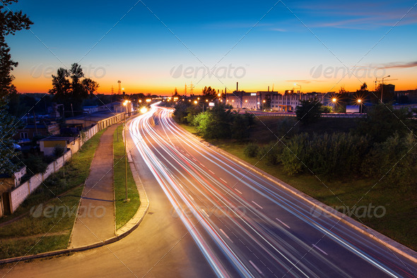 Road traffic - Stock Photo - Images