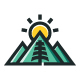 Pine Mountain Logo Template