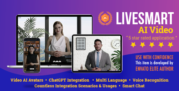 LiveSmart AI Video  Smart Video Avatars with ChatGPT