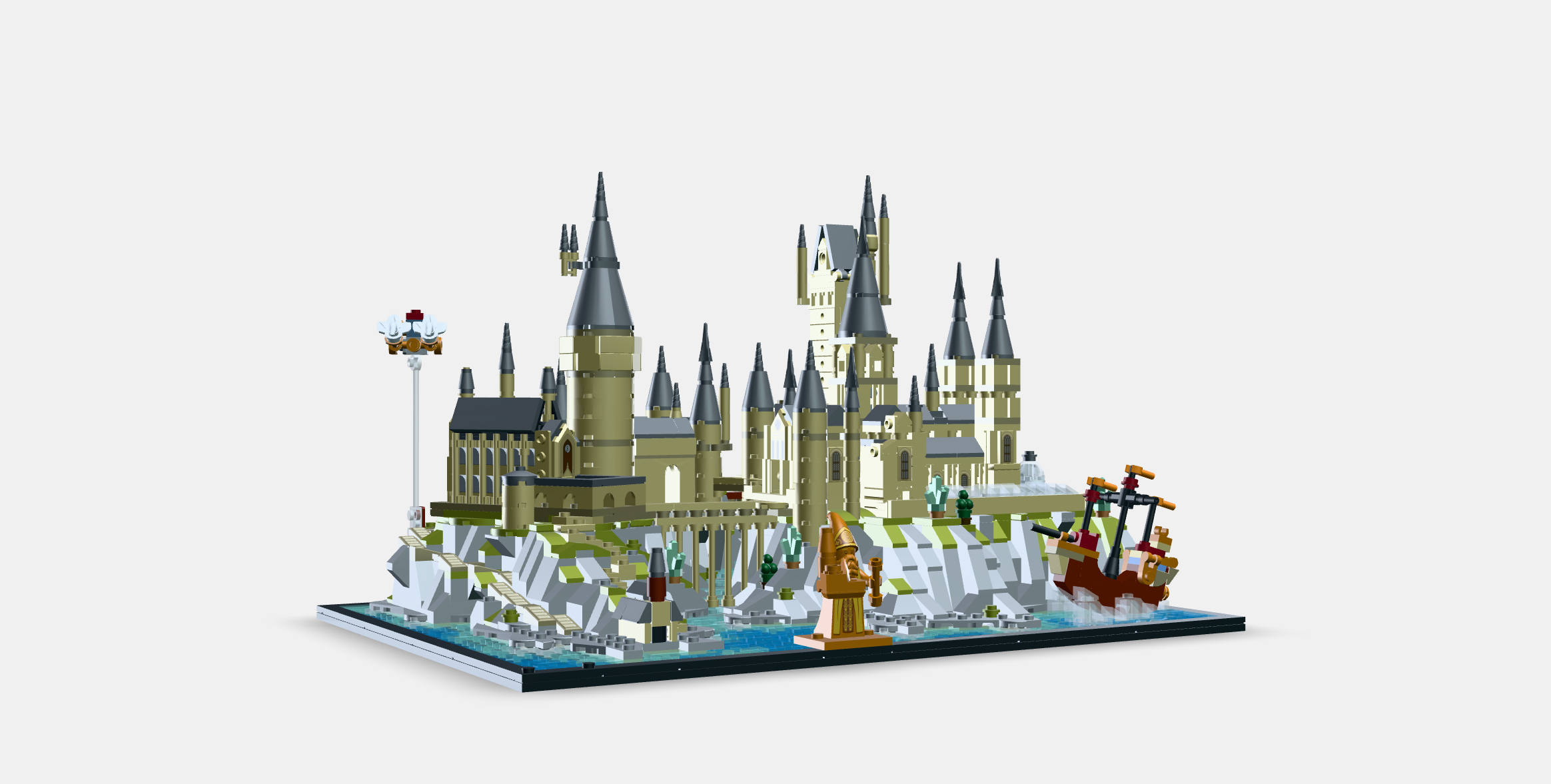 LEGO Harry Potter 76419 Hogwarts Castle and its grounds by