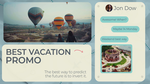 Travel Promo Premiere Pro template preview