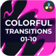 Colorful Transitions for DaVinci Resolve - VideoHive Item for Sale