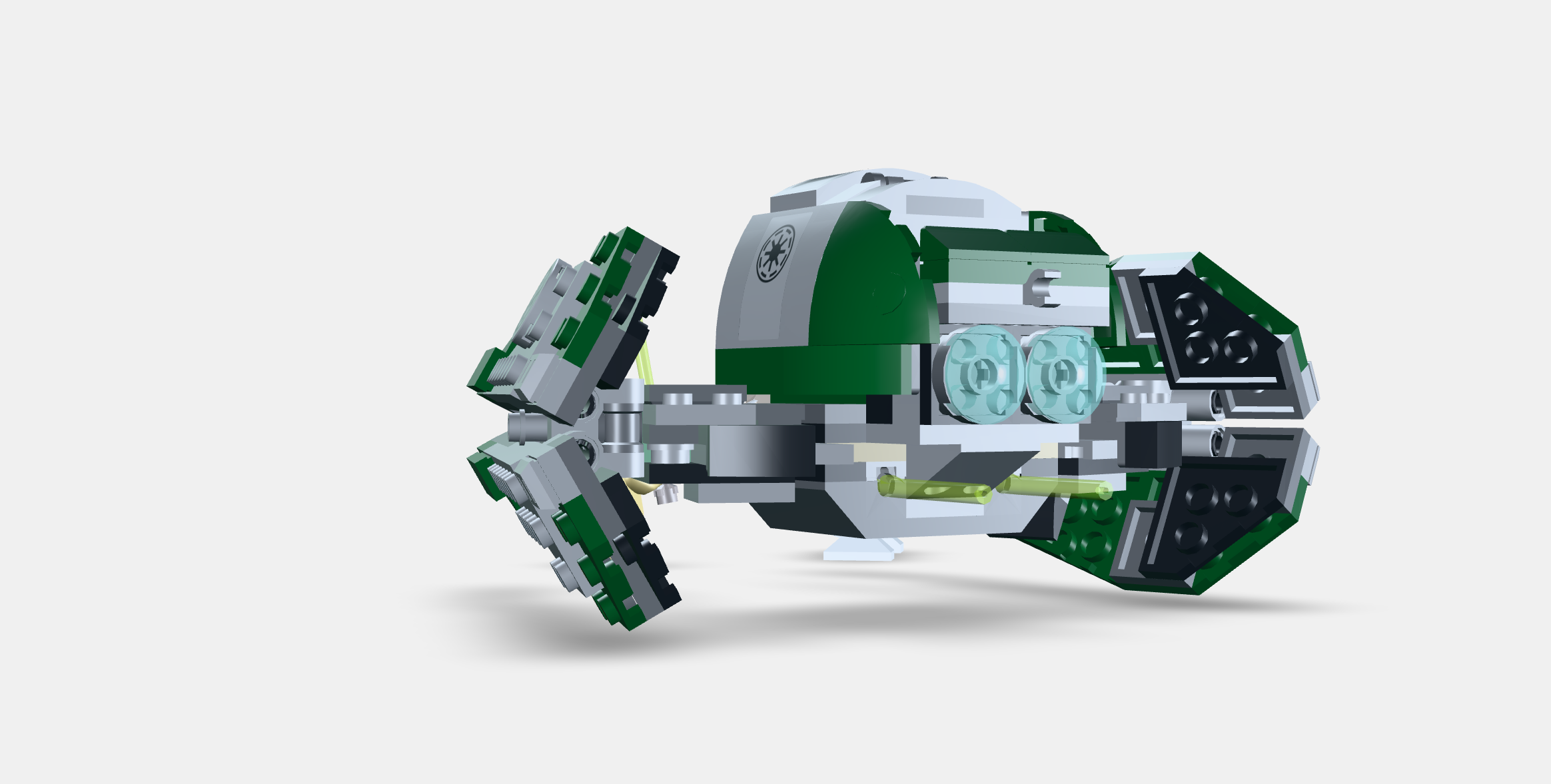 LEGO Star Wars 75360 Yoda Jedi Starfighter-e by MagicWebSolutions | 3DOcean