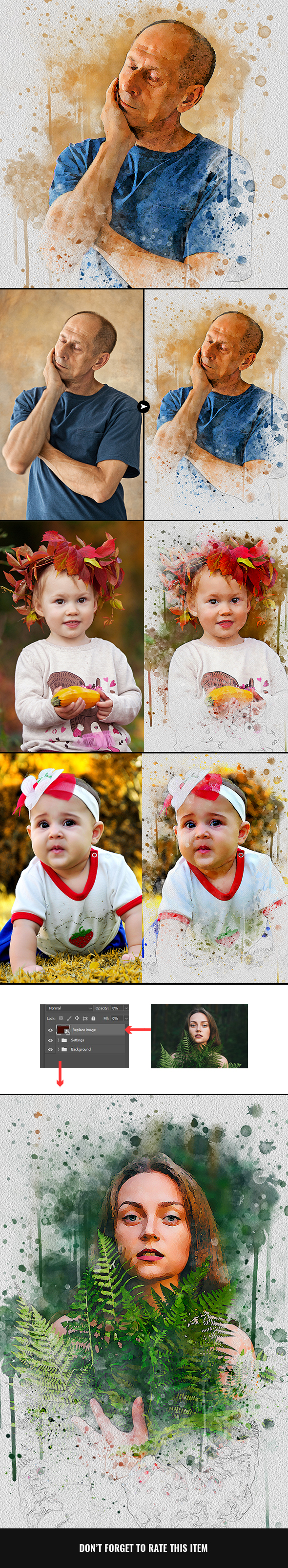 [DOWNLOAD]Watercolor Photo Effect