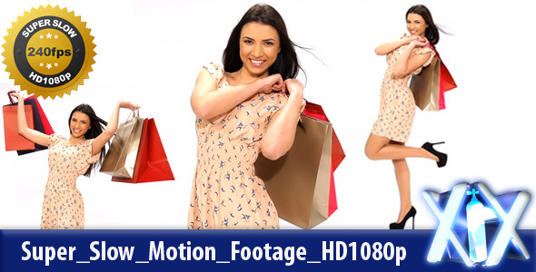 Happy Shopping Woman 240fps alt