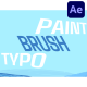 Painting Typography | After Effects - VideoHive Item for Sale
