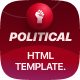 Electioneer | Political Election Campaign Website Template