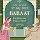 Indian Classic Wedding Invitation Card