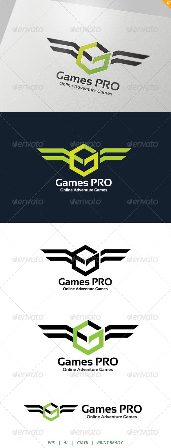 Game Pro Adventure Online Games Logo - Animals Logo Templates