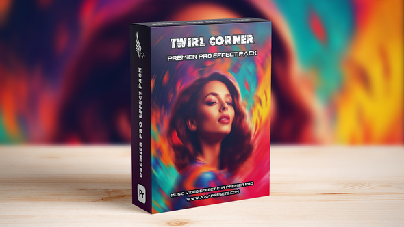 Twirl Corner The Most Useful Transition for Premiere Pro Premiere Pro template preview