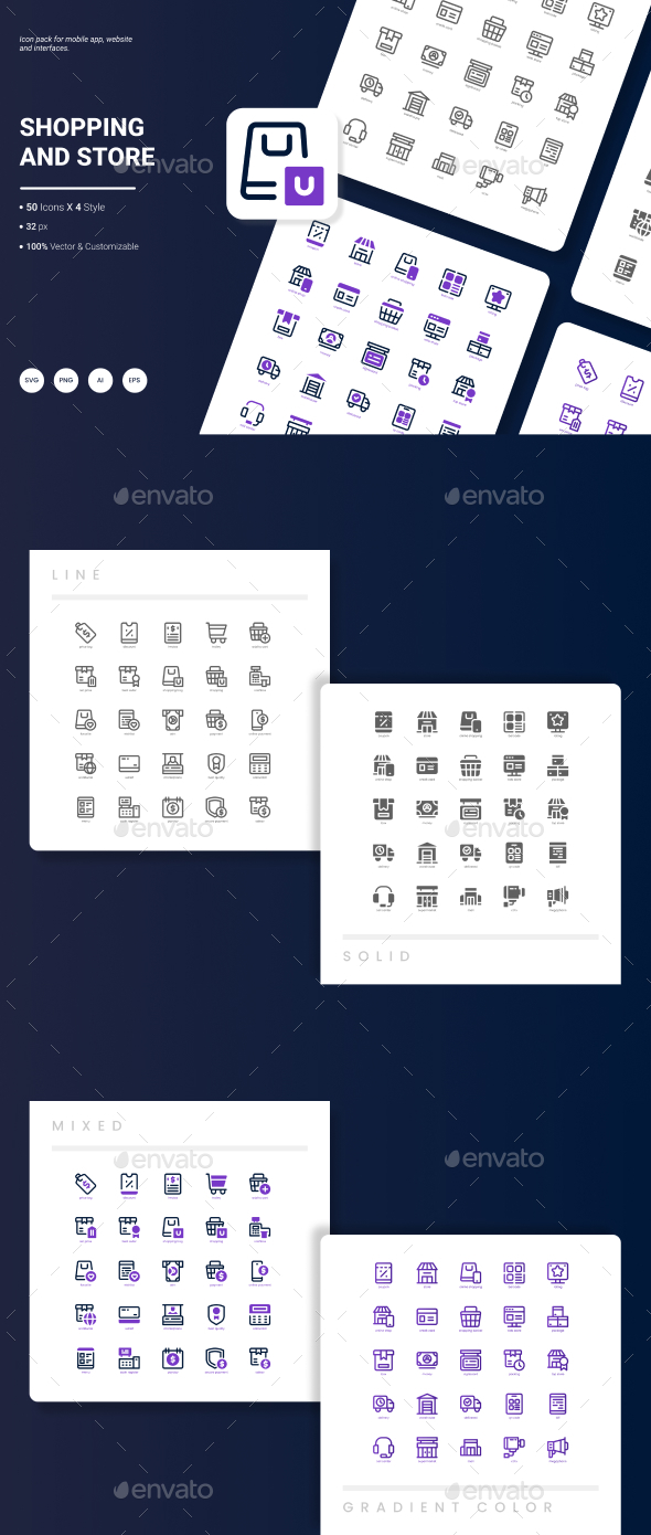 [DOWNLOAD]Shopping Store Icon Pack