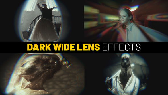 Dark Wide Lens | Premiere Pro Premiere Pro template preview
