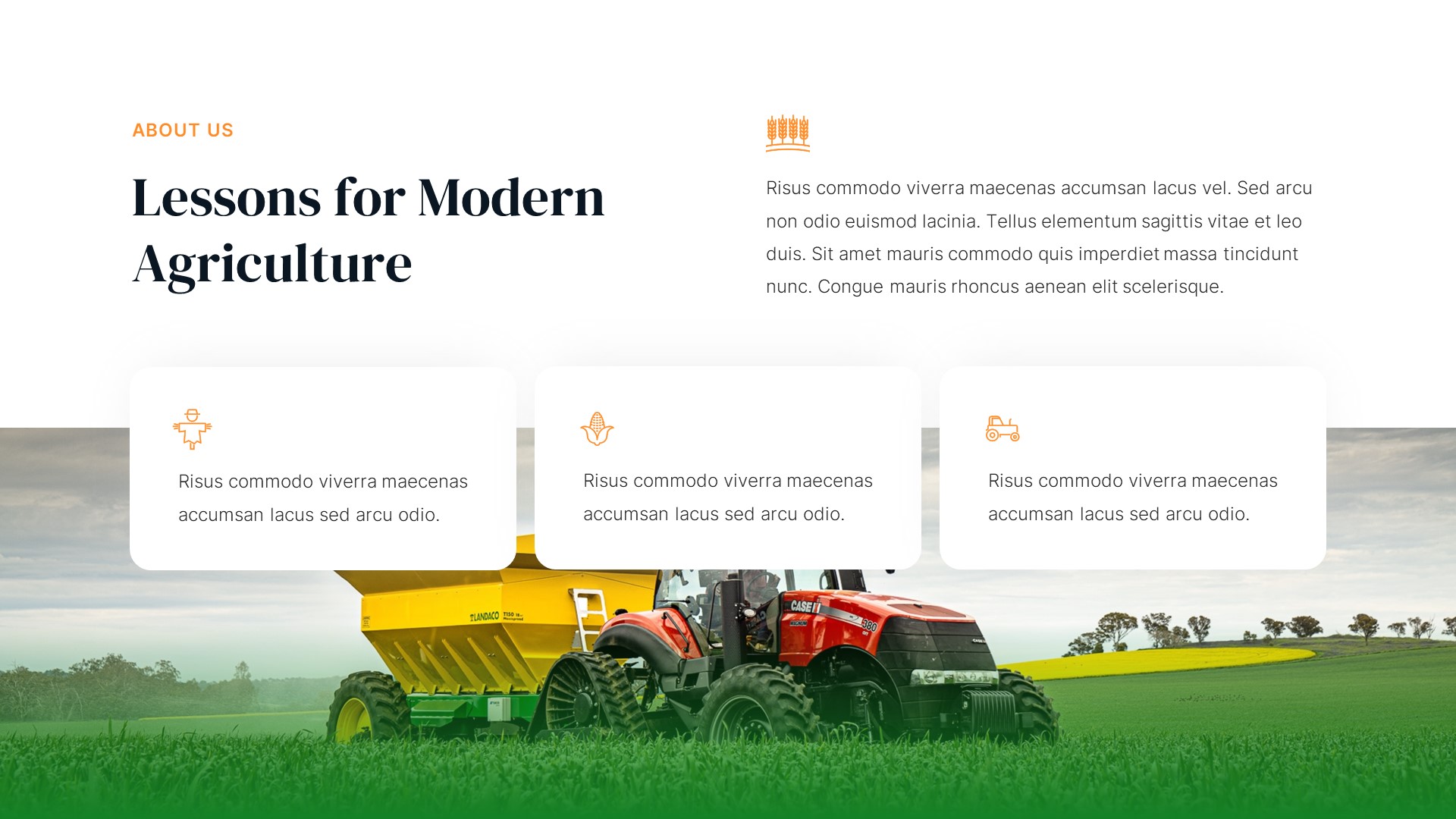 Agriculture & Farming Ecology Keynote Template, Presentation Templates