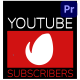 Youtube Subscribers for Premiere Pro - VideoHive Item for Sale