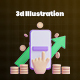 Business Idea 3d Illustration Icon Pack