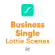 Business Single Lottie Scenes - VideoHive Item for Sale