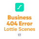 Business 404 Error Lottie Scenes - VideoHive Item for Sale
