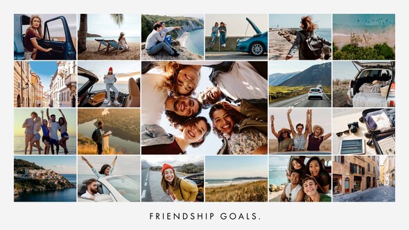 Photo Grid Video Template Elements template preview