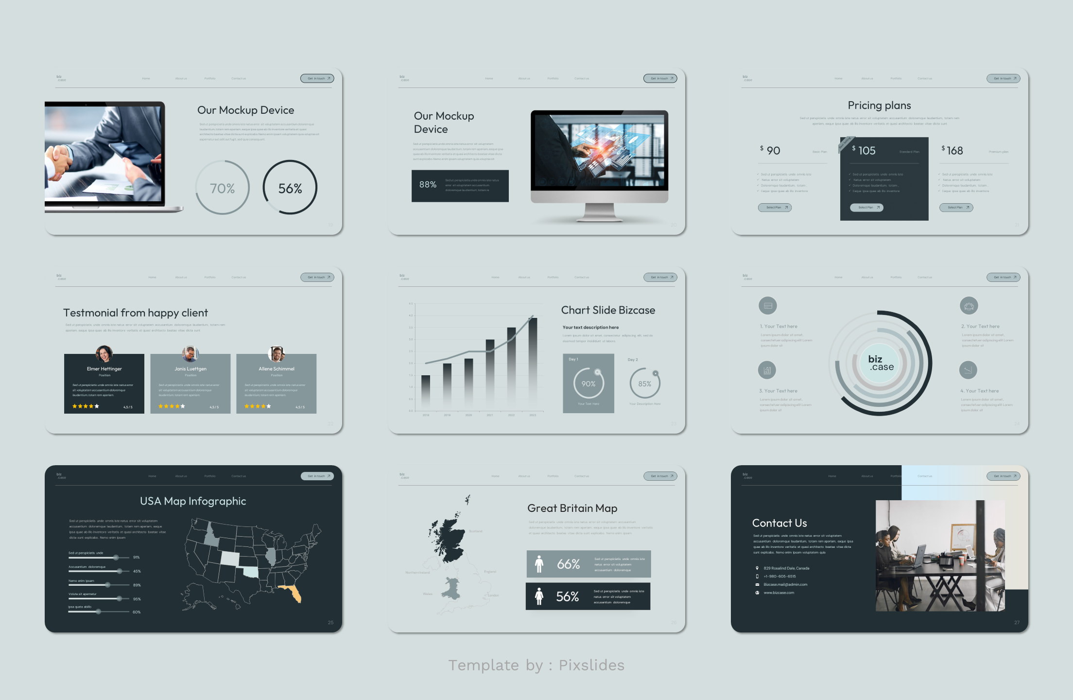 Bizcase - Business Case PowerPoint Presentation Template, Presentation ...