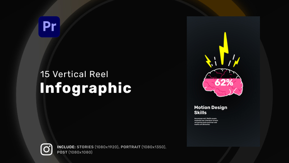 Infographics Reels for Premiere Pro