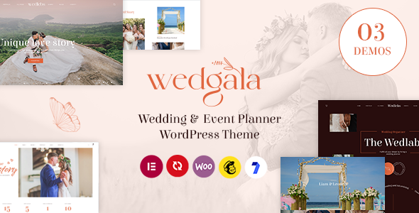 [DOWNLOAD]Wedgala - Wedding and Event Planner WordPress Theme