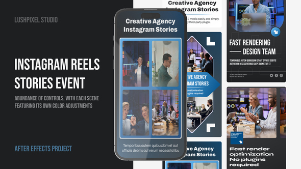 Instagram Youtube Event Product Promo template preview