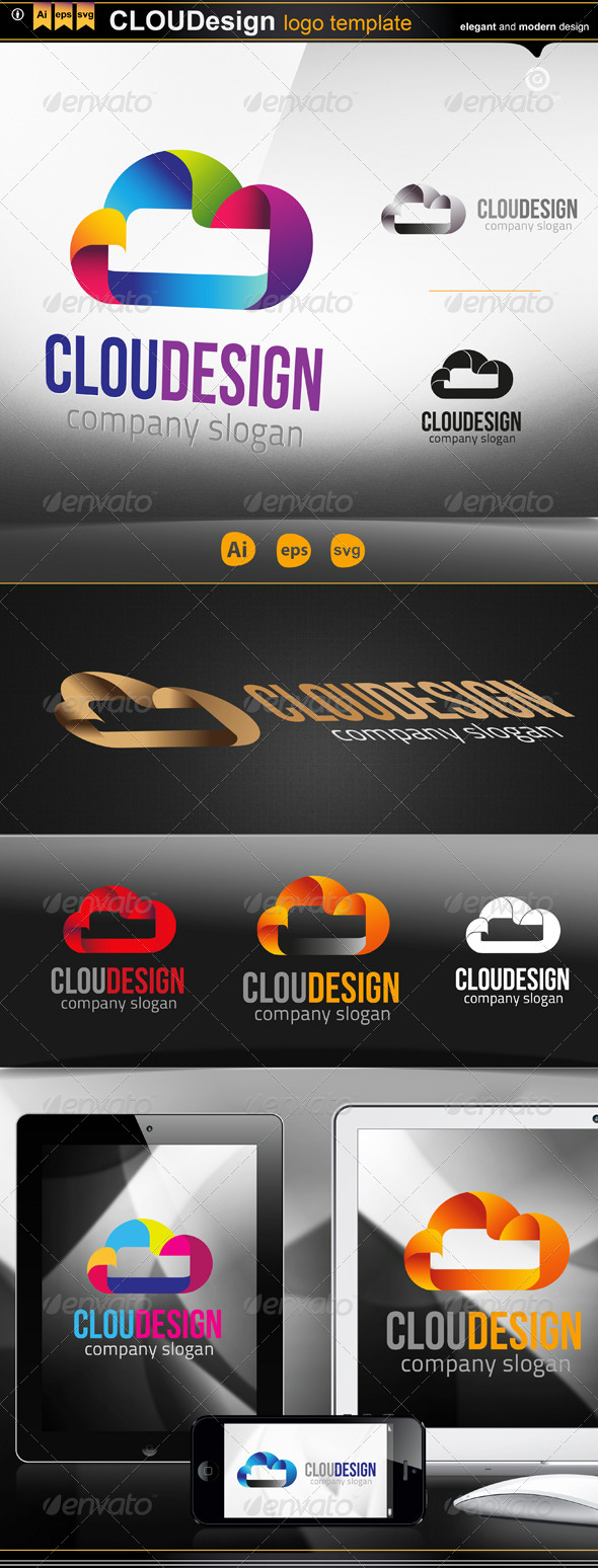 Cloud design - Logo Templates