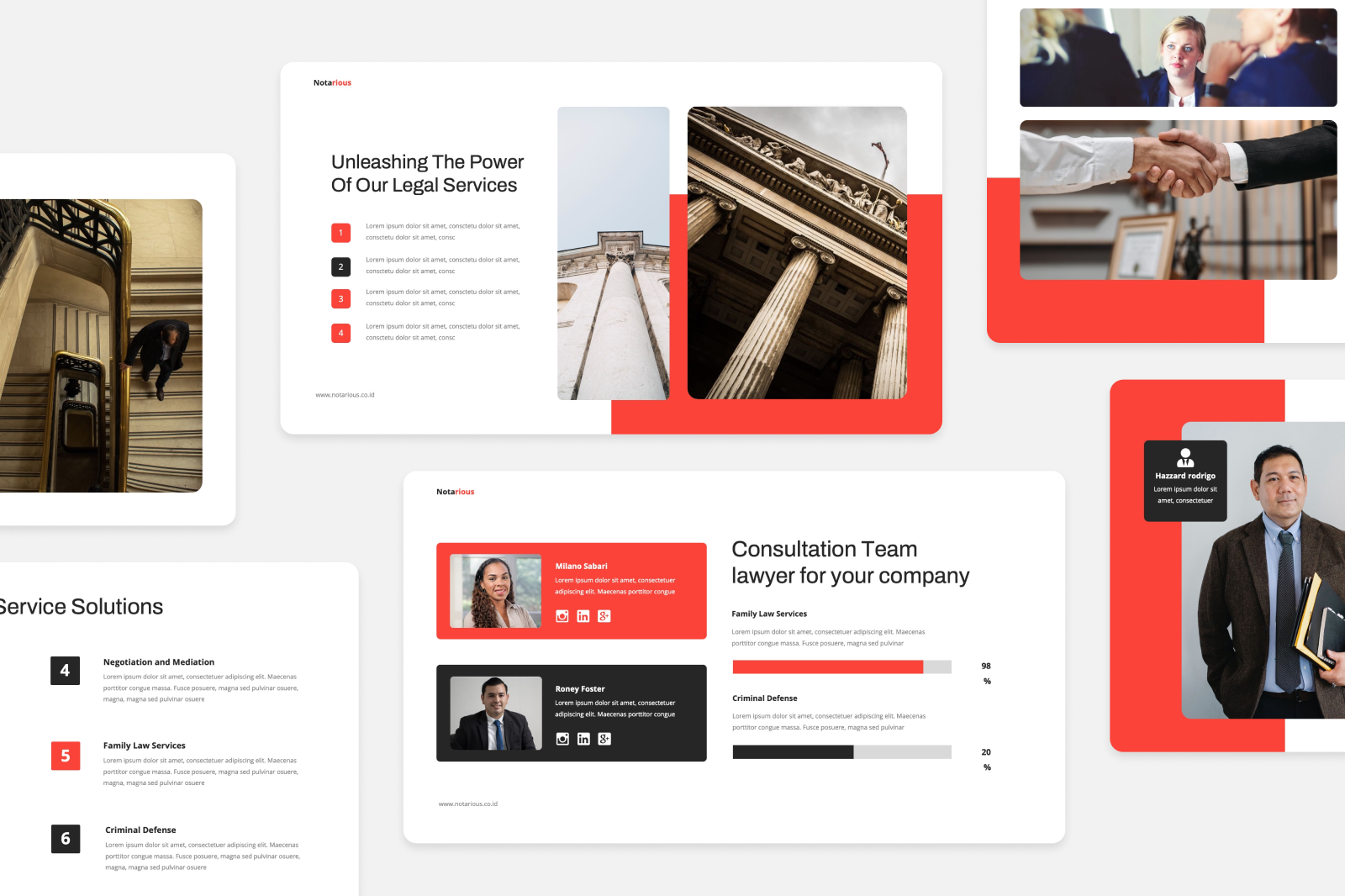 Notarious - Attorney & Lawyer PowerPoint Presentation, Presentation ...