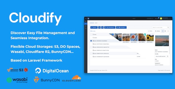 [DOWNLOAD]Cloudify - Self-Hosted File Manager and Cloud Storage